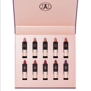 ANASTASIA BEVERLY HILLS Holiday Mini Matte Lipstick Set $75 NIB